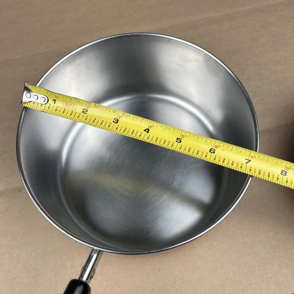 REVERE WARE 2QT. Sauce Pan Copper Bottom With Lid Vintage  Clinton, IL 1801